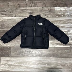 The North Face Nuptse Black Puffer Jacket toddler